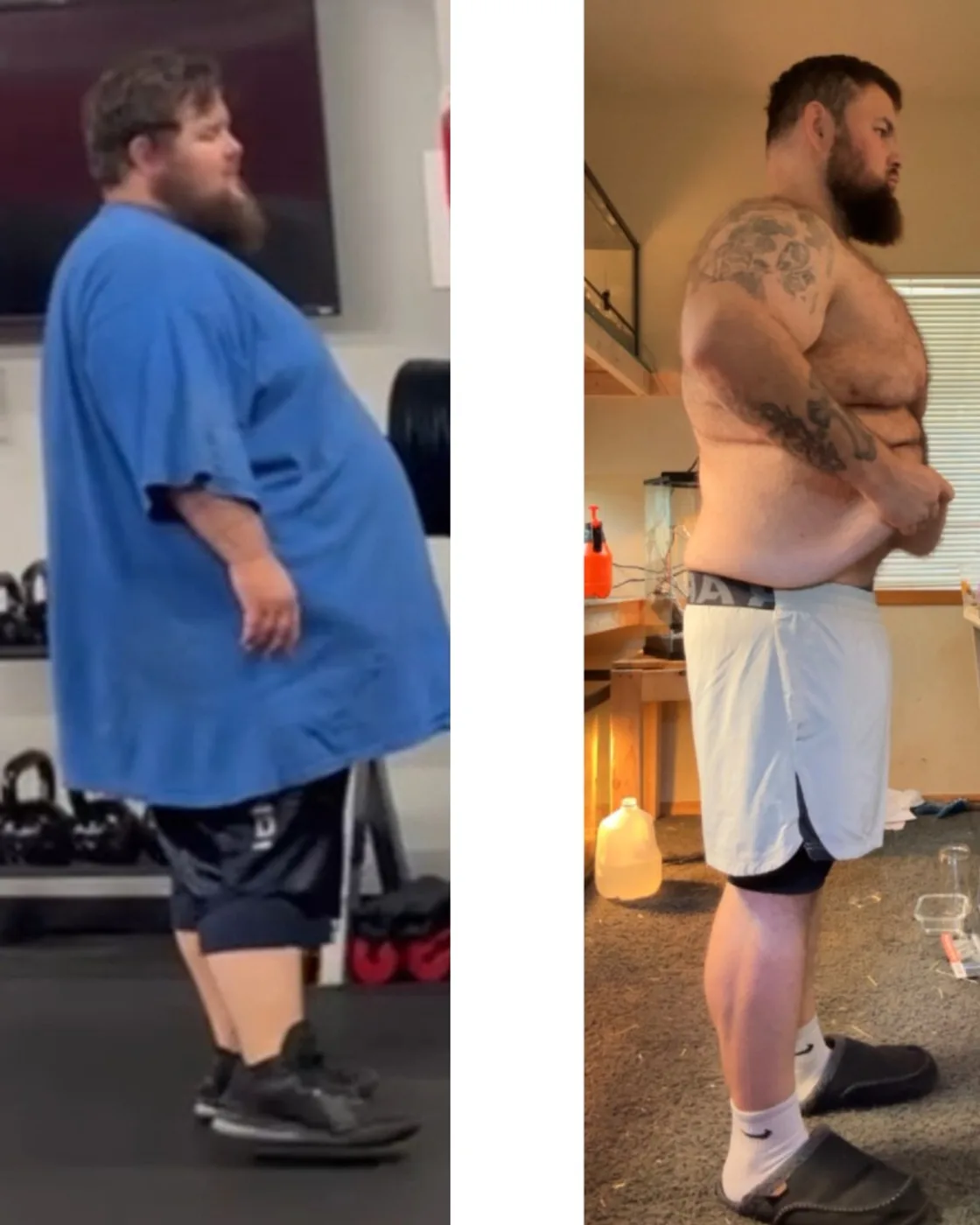 HulkyDad transformation composite mid journey
